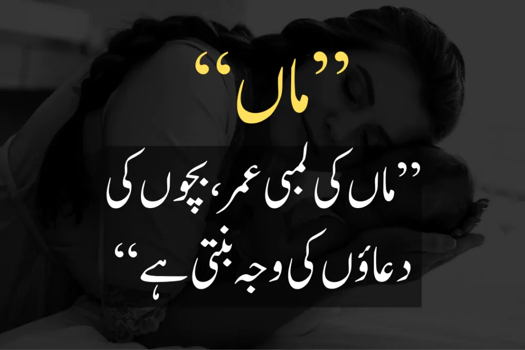 mother's day quote in urdu