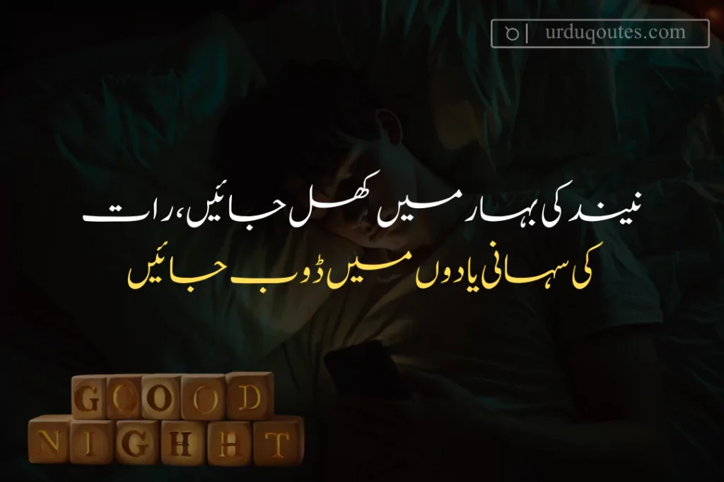 Good Night Quotes in Hindi/Urdu/English