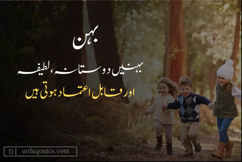 Birthday Wishes for Sister Quotes in Urdu