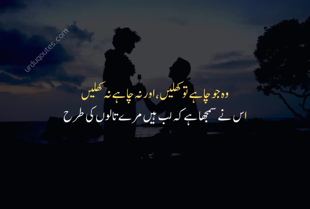 Romantic Couple Quotes in Urdu