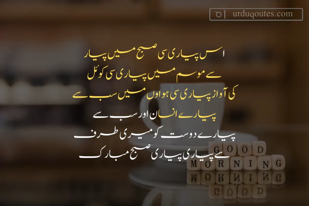 beautiful good morning quotes in urdu