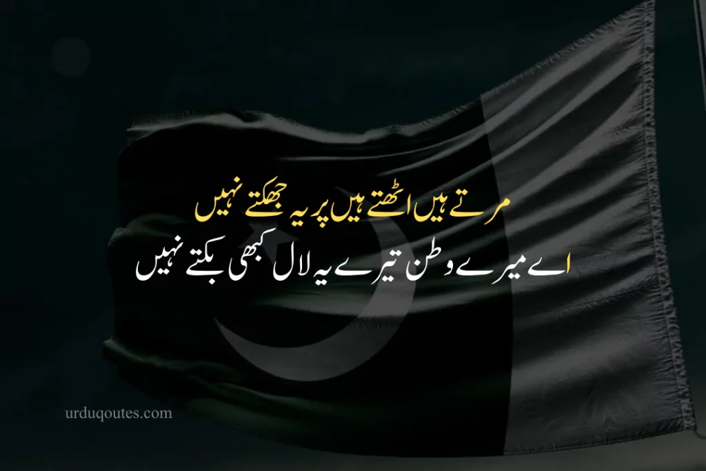 14 August Urdu Quotes